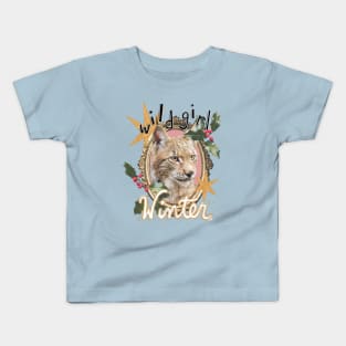 Wild Girl Winter Kids T-Shirt